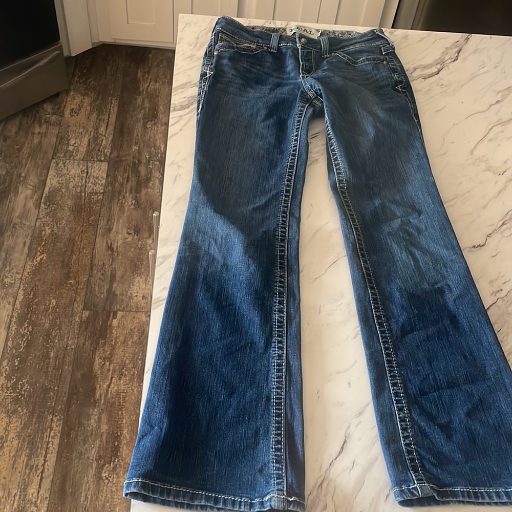 denim boot cut jeans